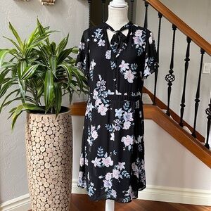 Torrid Floral Novelty Print‎ Summer Midi Dress Size:10